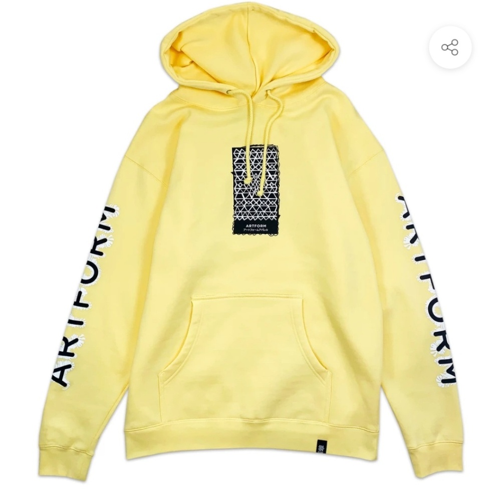 Blue Artform Geometric Hoodie